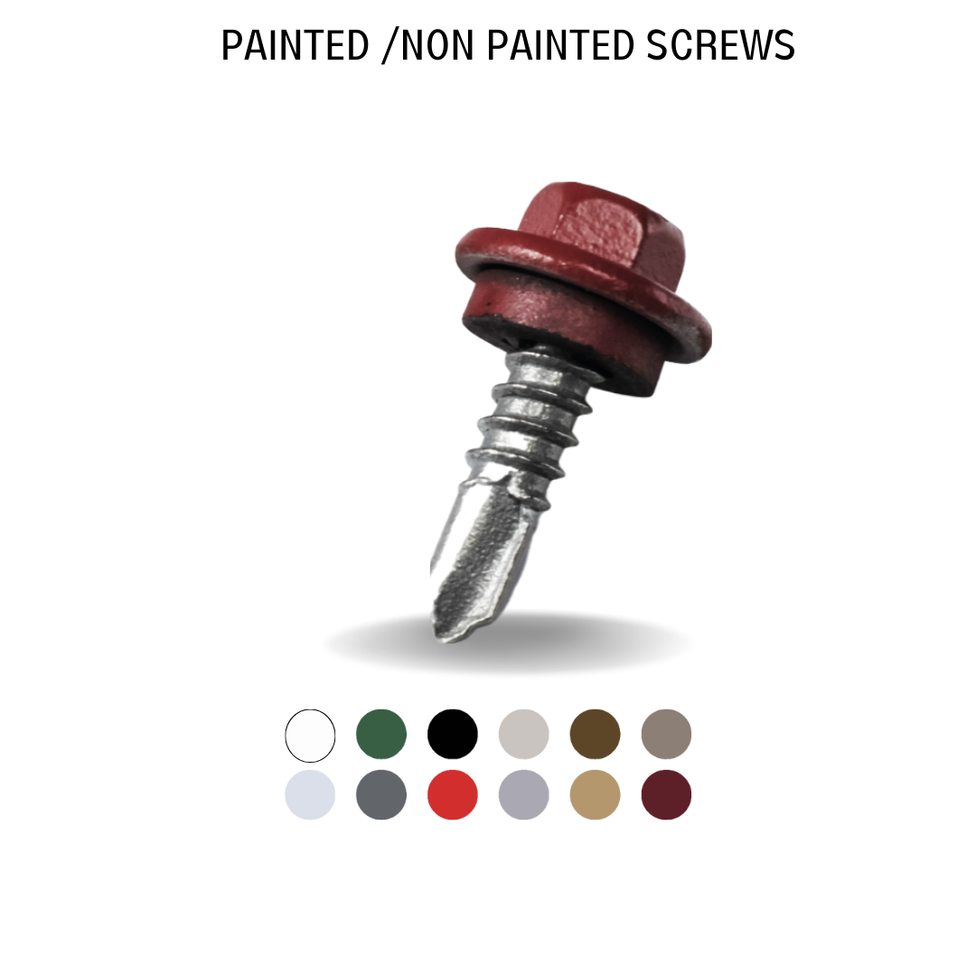 Colored Screws for Buildings