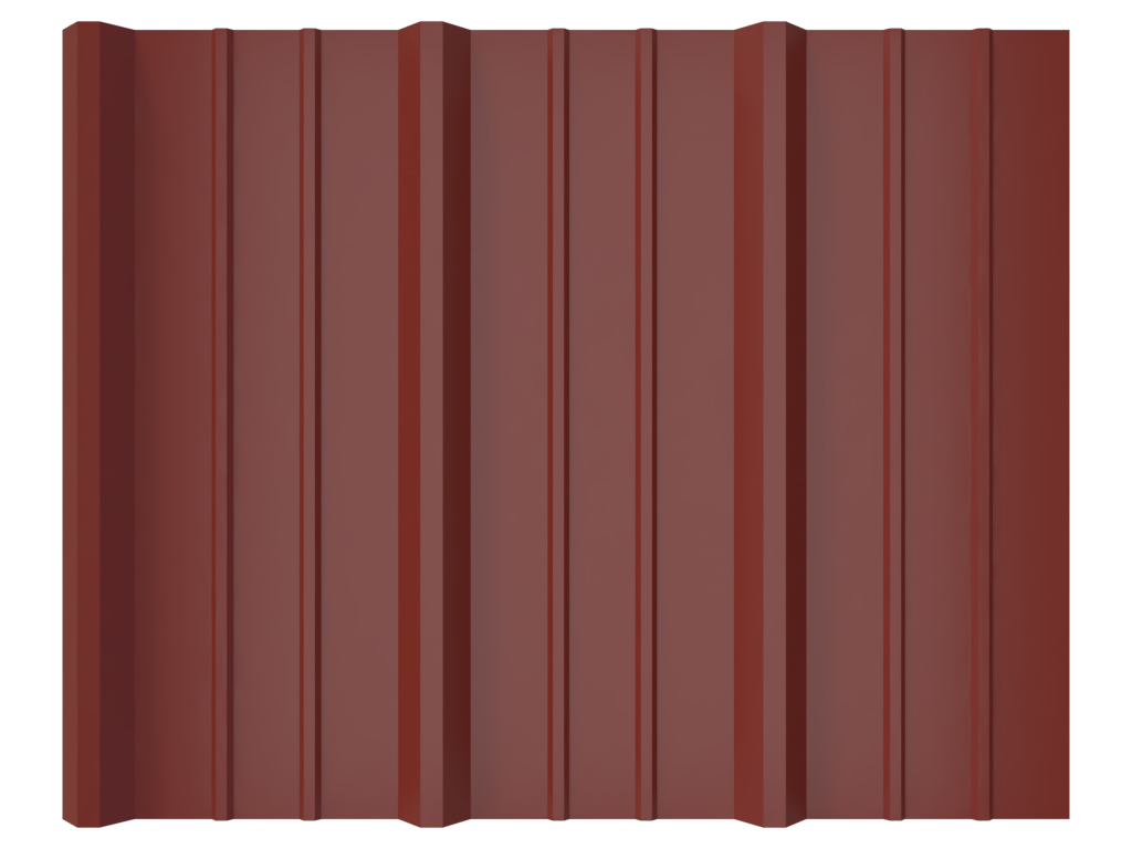 Barn Red Metal Panel