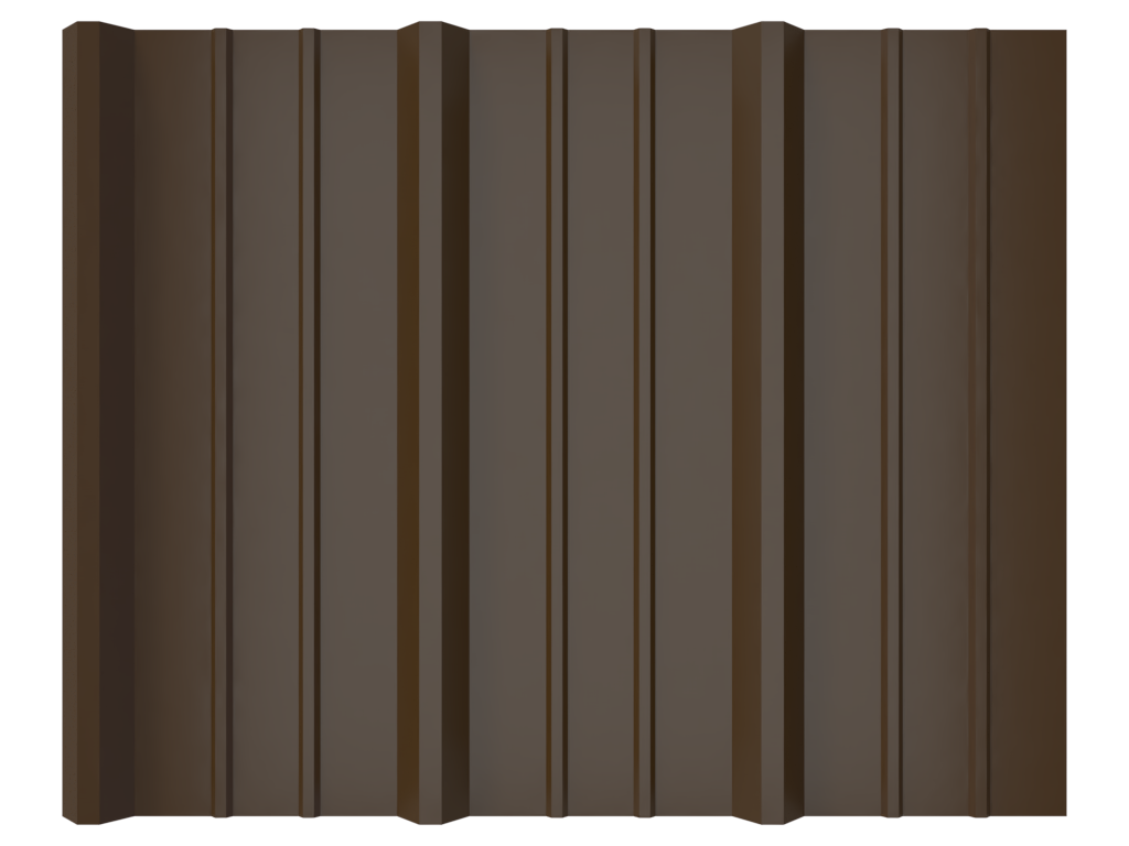 Brown Metal Panel