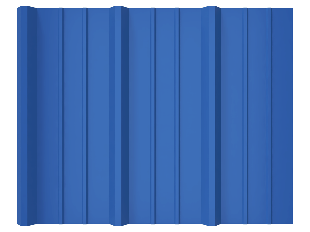 Royal Blue Metal Panel
