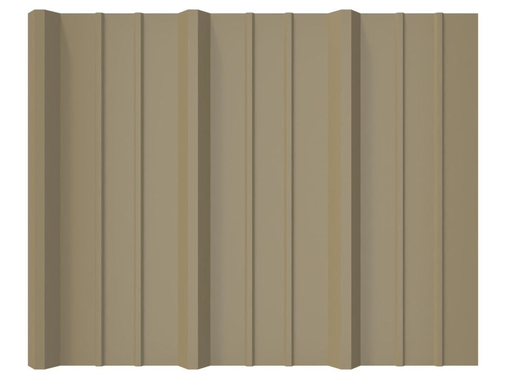 Taupe Metal Panel