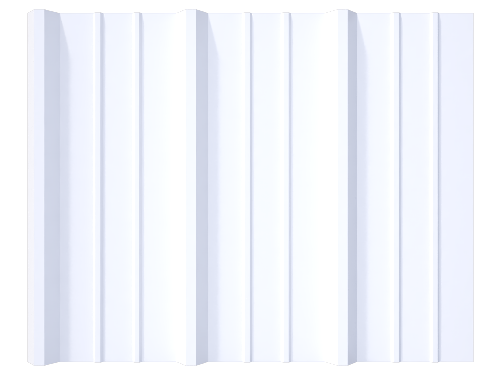 White Metal Panel